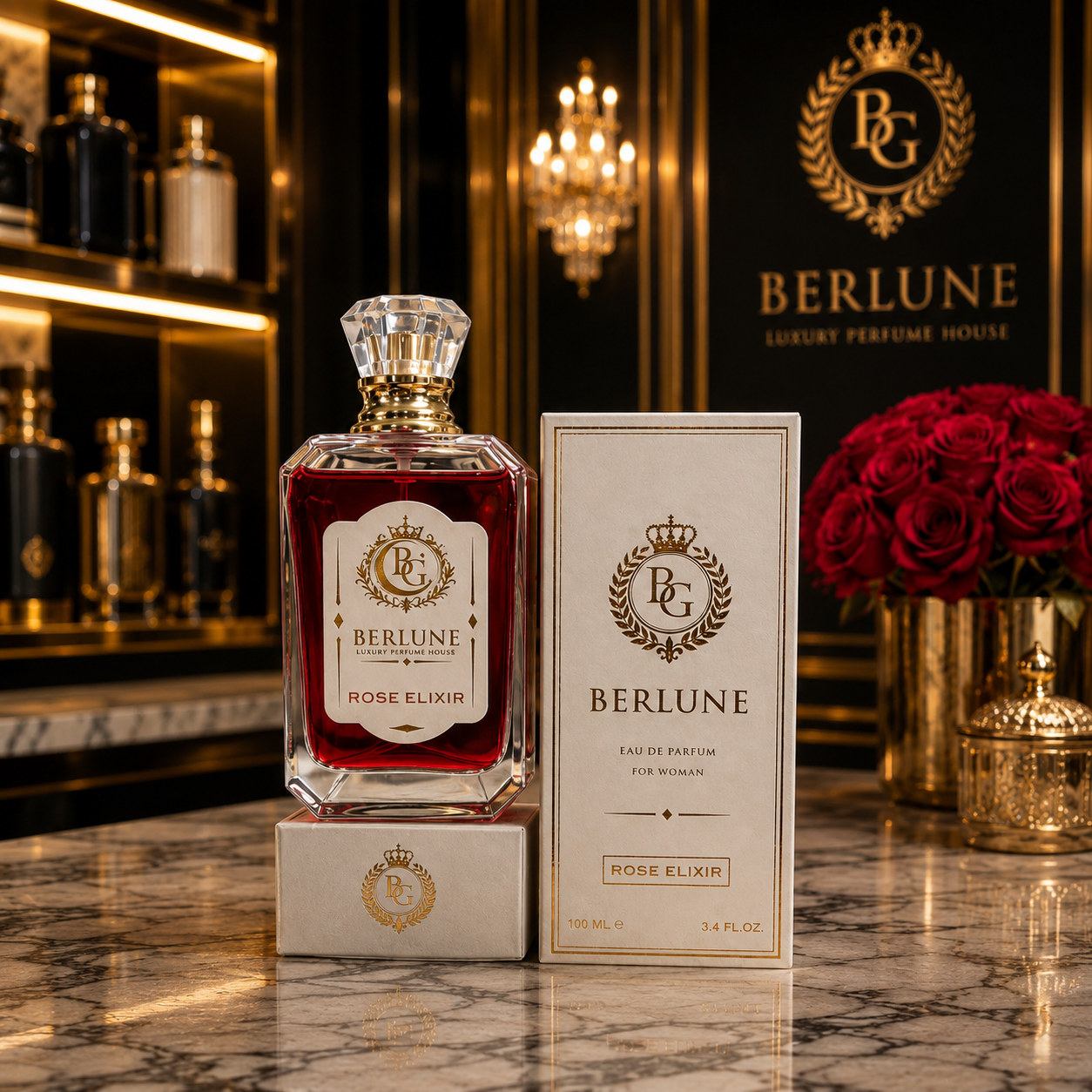 Berlune Rose Elixir Woman